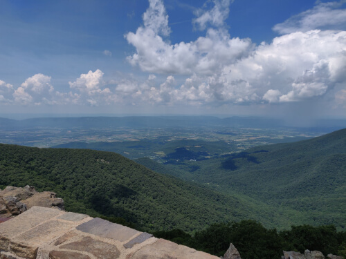 View from the highest peak